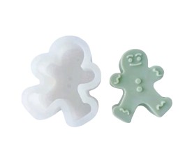 Molde silicona hombre jengibre